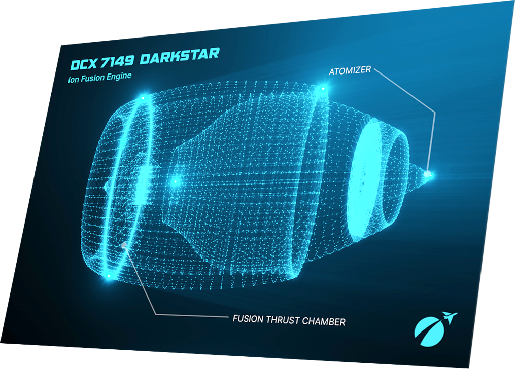 Image of DCX 7149 Darkstar blueprints